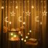 Christmas lights curtain 2.5 m with 120 lamps Moon and stars (C-10)