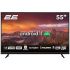 ტელევიზორი-2Е TV LED 55" 4K 55A06L Smart Android, Black