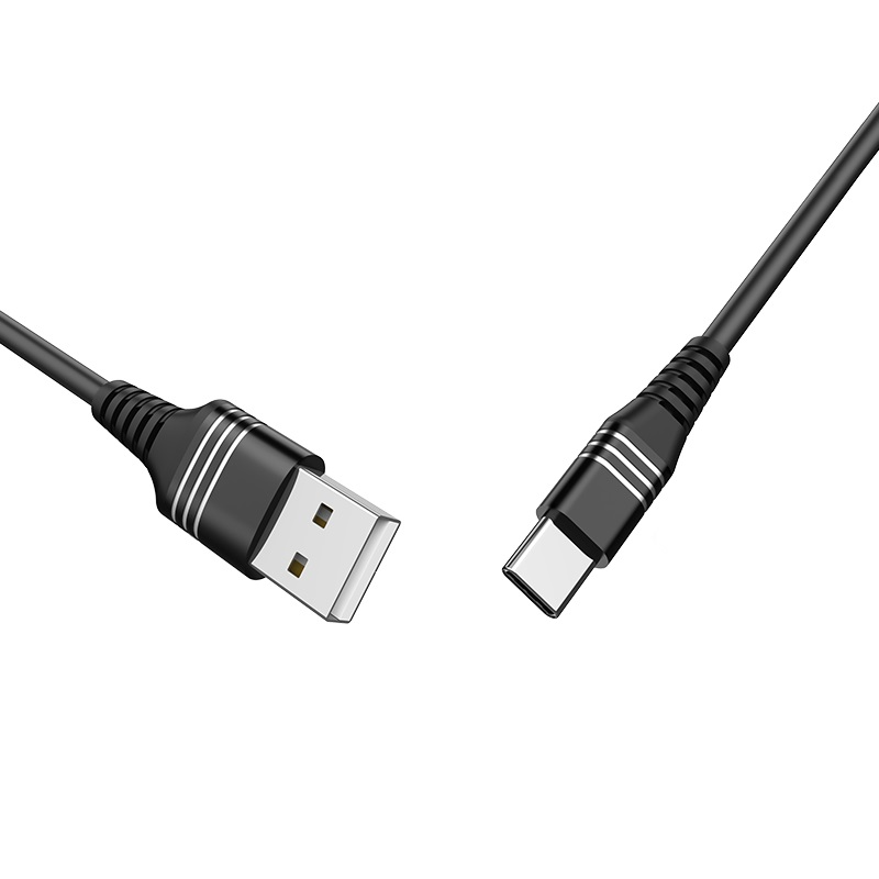 Type -C / Hoco DU46 Charging data cable (Type-c) Black