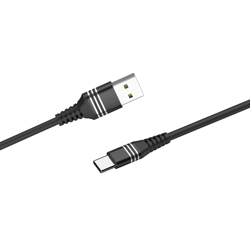 Type -C / Hoco DU46 Charging data cable (Type-c) Black