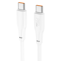 Type - C / HOCO X93 Force 60W charging data cable Type-C to Type-C(L=2M) White