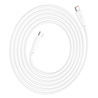 Type - C / HOCO X93 Force 60W charging data cable Type-C to Type-C(L=2M) White