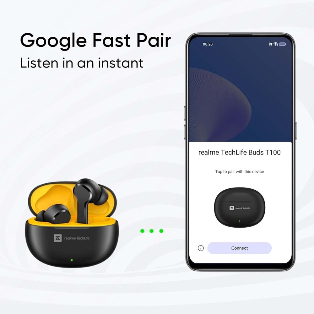 realme Buds T100 RMA2109 Black